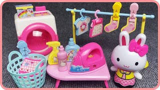 Pink Rabbit Laundry Set Satisfying with Unboxing Compilation Toys ASMR