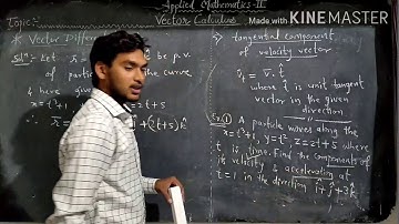 Vector calculus lecture 2 by Sahu sir