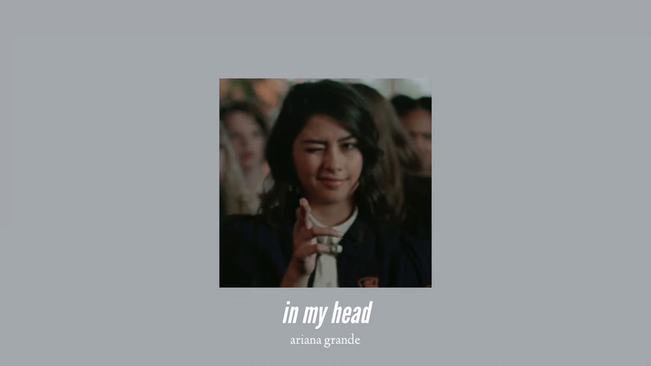 ( slowed down ) in my head