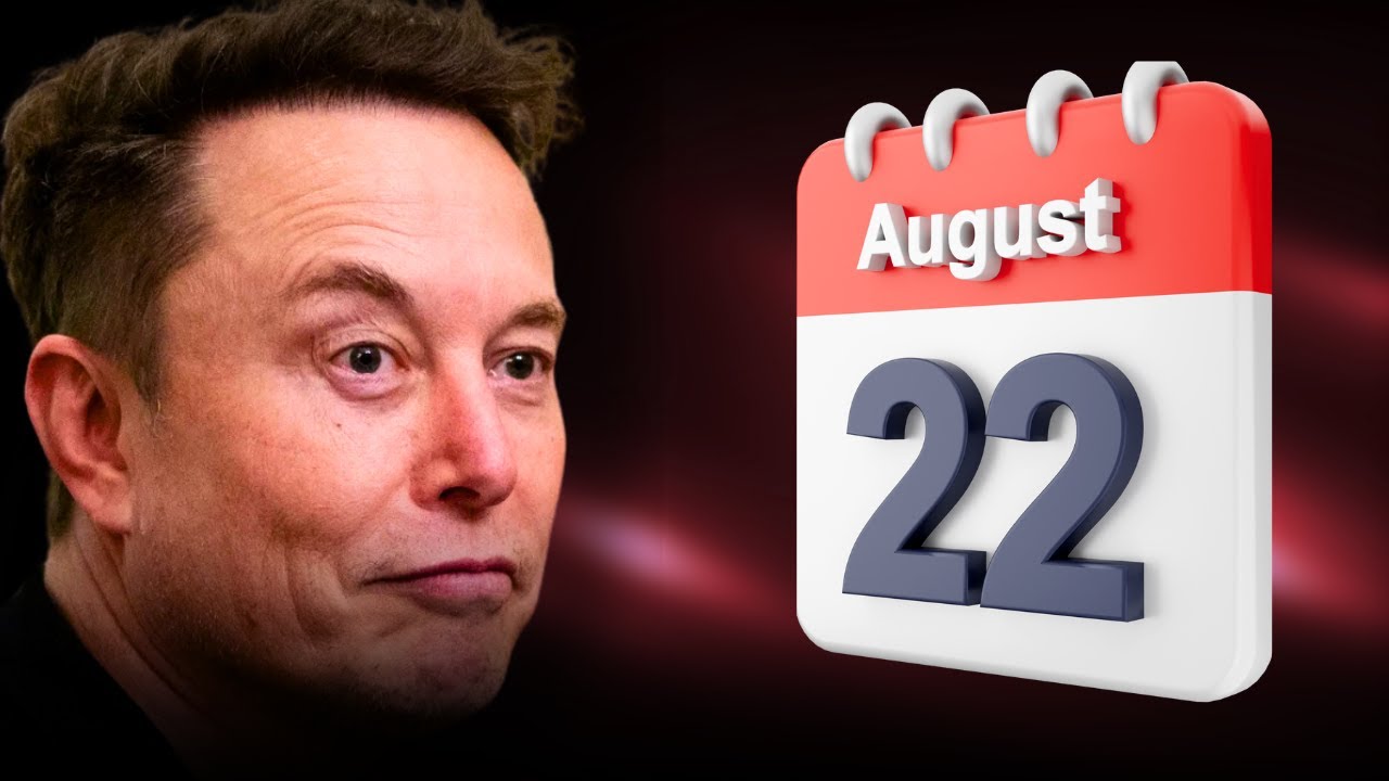 Everything Elon Musk said today - August 22nd (35 posts on X)