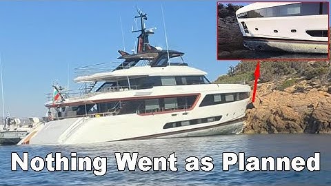 When Superyachts Go Wrong ! Biggest Ship Collisions and Mistakes Caught On Camera