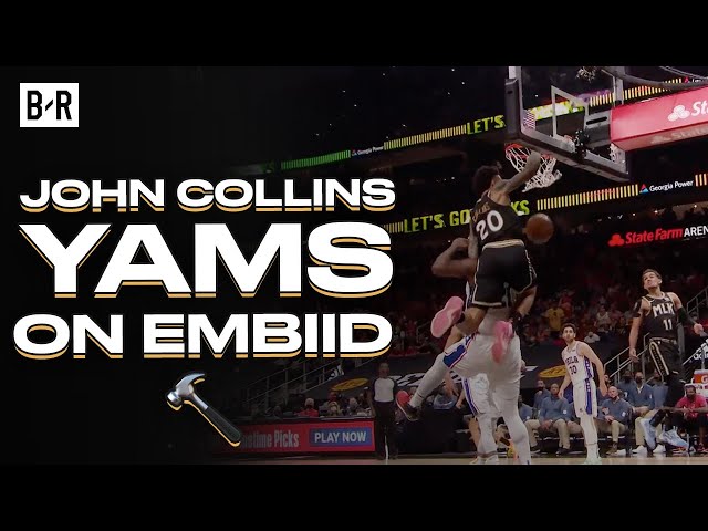 john collins dunking on embiid