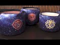 New Galaxy Crystal Singing Bowl Nesting Sleeves | Crystal Vibes