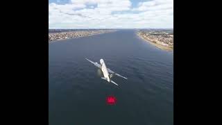 Celebrity Heavy aircraft barely makes the turn #flightsim #aviation Net Worth