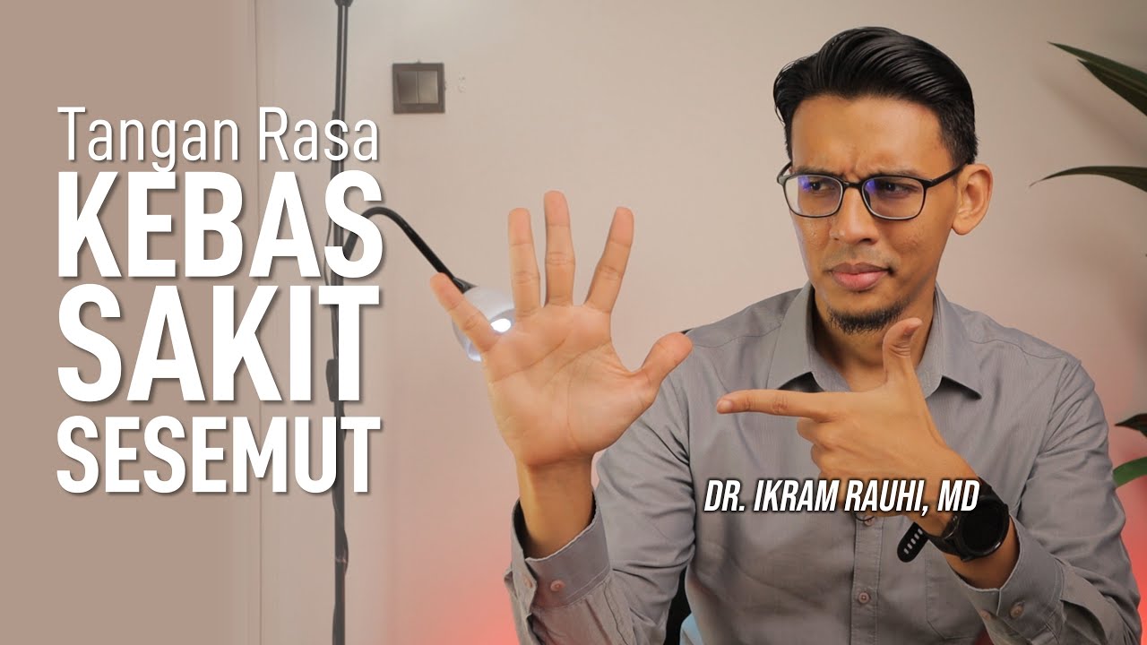 Tangan Kebas, Rasa Sesemut dan Sakit - Penyakit Carpal Tunnel Syndrome