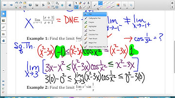 Allenatormath: Evaluating Limits Part 6 -Squeezing Theorem 2.3