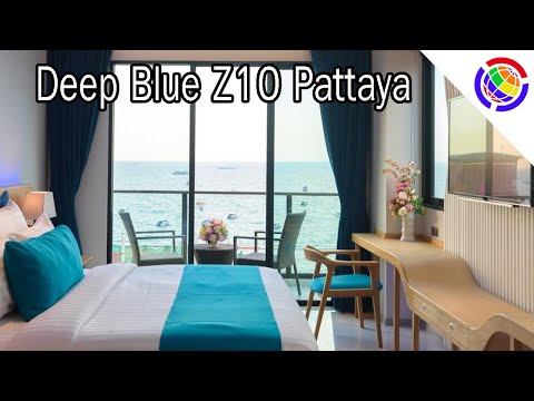 รีวิวโรงแรม Deep Blue Z10 Pattaya Hotel เดินชมซอย 10 พัทยากลาง โรงแรมใหม่เยอะมาก