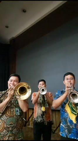 Tand Kebesaran Buka #trumpet #military #pancasila