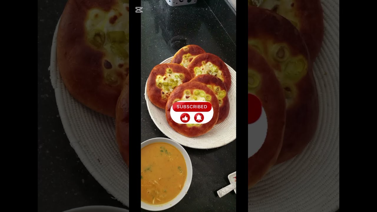 حساء خضر و دجاج و فطائر خفيفة بدون دلك 