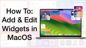 How to Add & Edit Widgets in macOS | Customize Your Mac Desktop!