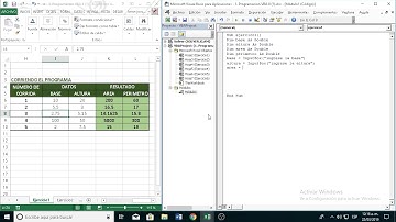Programacion en Excel con Visual Basic ejercicio fácil