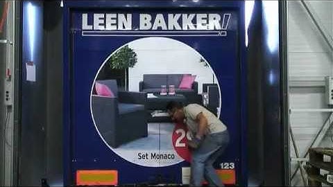 Automated Warehouse System at Leen Bakker by Dematic NV (Material Flow)