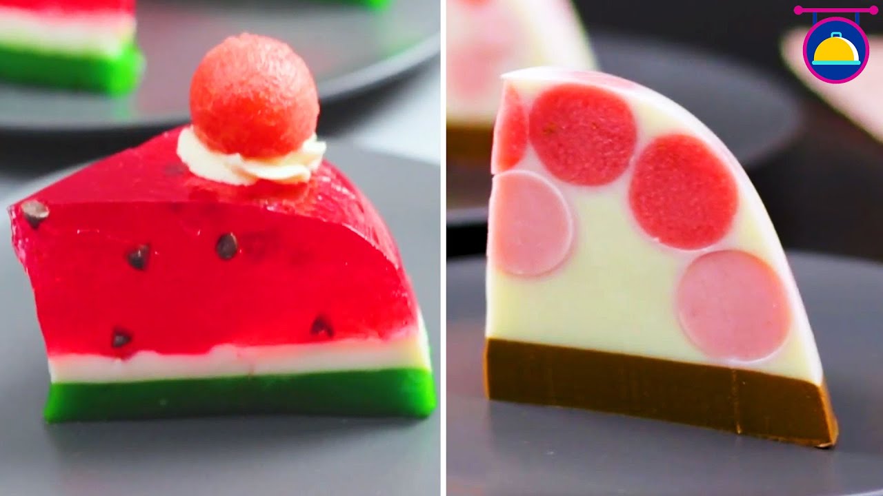 Fruit Jelly Cakes How To Make Gelatine Cakes Summer Cakes By
