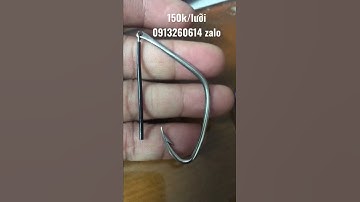 Lưỡi Câu Cà Mau, Lưỡi Câu Cá lÓc, Lưỡi Câu Siêu Nhạy, Nhấp Cá Lóc, Câu Cá Lóc, #shorts