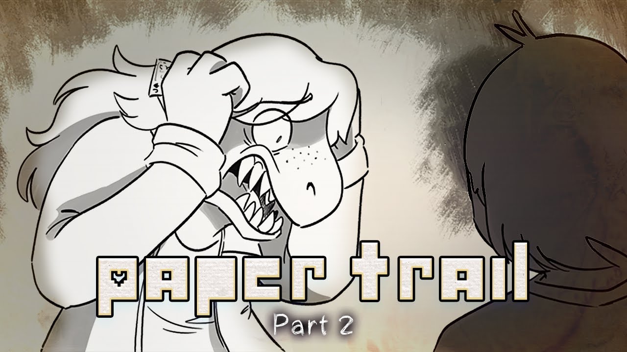 Paper Trail Part 2 Deltarune Comic Dub Youtube