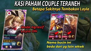 Melawan Bulu Kemaluan :3 Kocak sekali nama bucin 1 ini - Mobile Legends