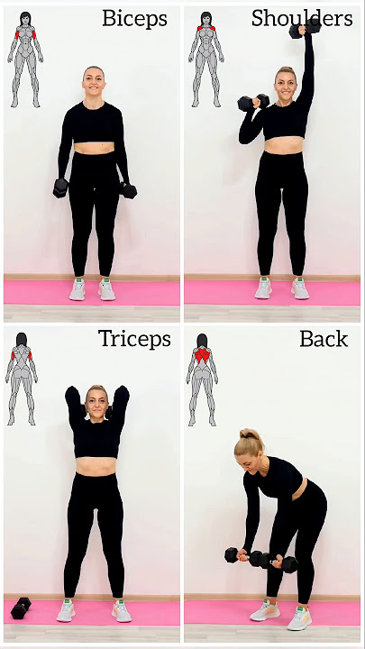 Fitness qizlarning dumbalari