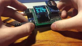 Часы на Arduino (DS3231 и OLED LCD)