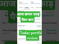 Today portfolio review #trading #portfolio #stockmarket #sharemarket #stocks #stocktobuy