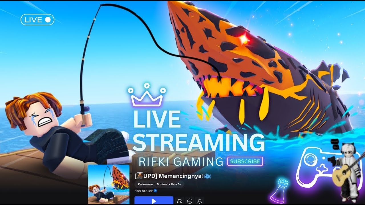 ulang tahun game talon [ FISH IT ROBLOX ] - YouTube