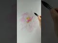 Peony paint time-lapse #watercolorpainting #watercolortutorial #peony #watercolor #watercolorartist
