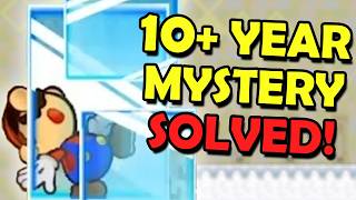Super Paper Mario’s Most Annoying Game Crash Finally SOLVED!