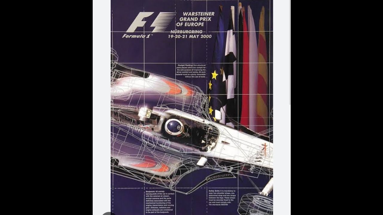 F1 2000 European GP Highlights