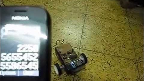 Cellphone Controlled Roll over (Robot)
