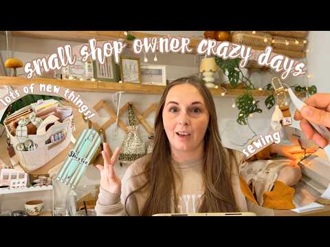 Small Shop Owner, Crazy Days! Shop Update 🌷