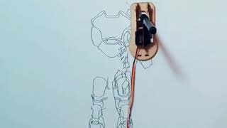 Arduino Wall Draw Painting Robot with Cable Plotter Polar Graph
