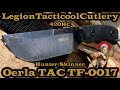 Oerla tf0017 tactical knife field full tang fixed blade outdoor camping knife