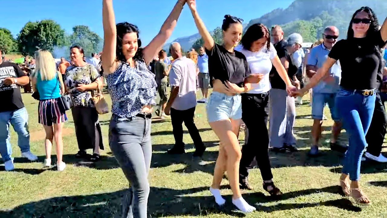 🔴 Dvije sestre kolo vode - Umoljani - Bajraktar Bend - Bosanski teferič