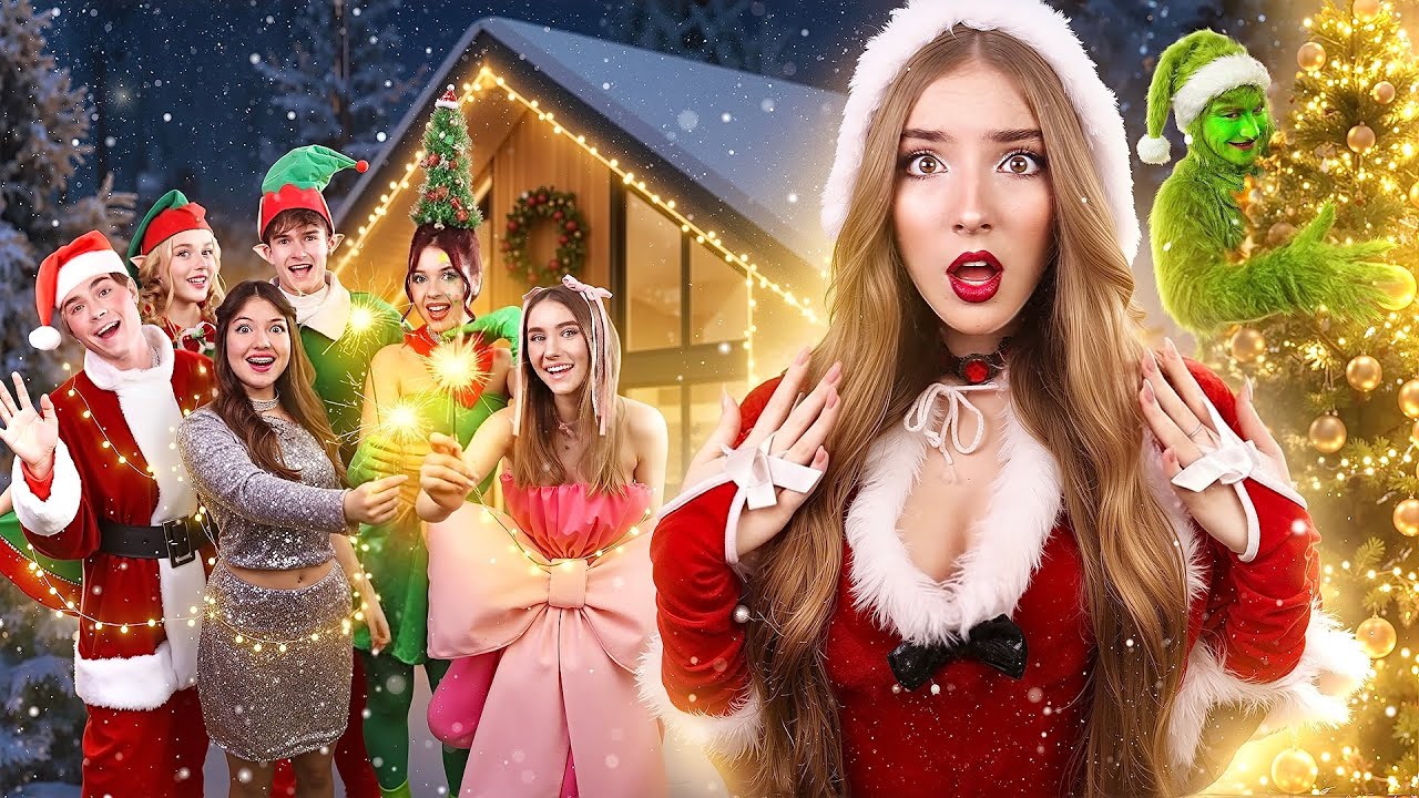 Camp d'Hiver Filles vs Garçons ! Nous Avons relevé le Défi Hivernal