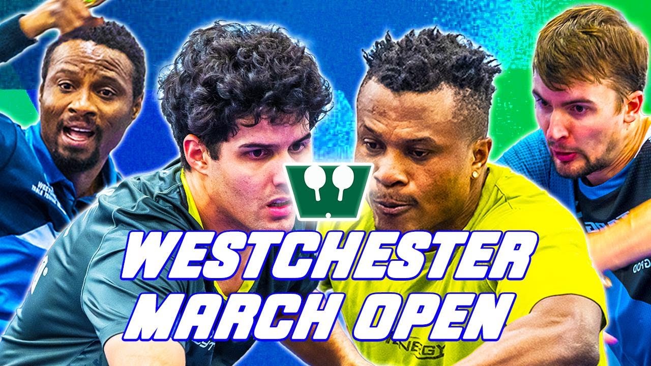 Westchester Table Tennis March Open 2023 Highlights | Ft. Ojo Onaolapo, Carlos Hernandez 4k HD!