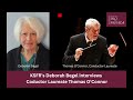 Capture de la vidéo Ksfr's Deborah Begel Interviews Conductor Laureate Thomas O'connor