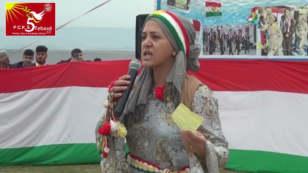 فرقة نشتيمان الفلكلورية في نوروز 2022 في ضواحي هولير،قريب من نهر الزاب،طريق هولير-دهوك