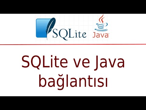 SQLite ve Java bağlantısı