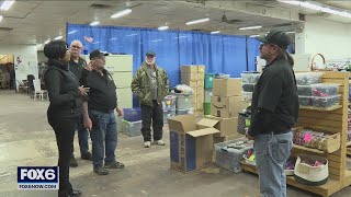 'Sleepout for Veterans' donation delivered | FOX6 News Milwaukee