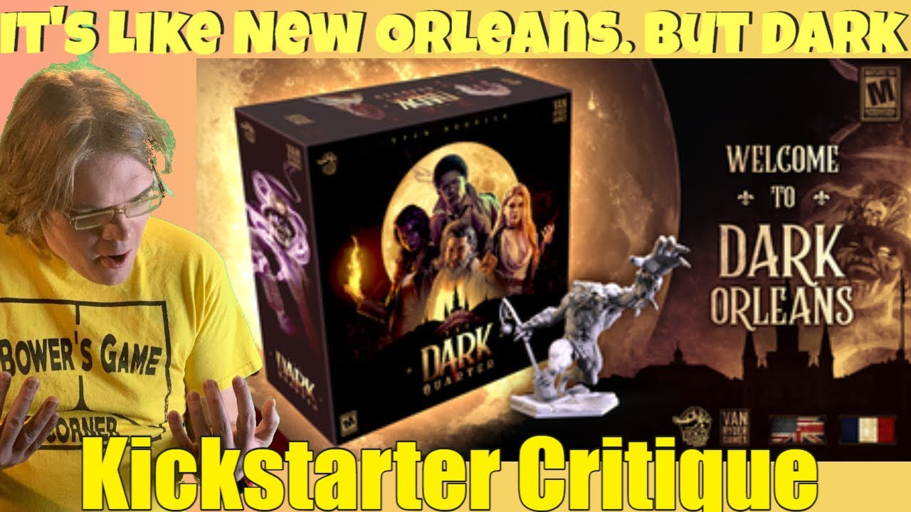 The Dark Quarter Kickstarter Critique Review YouTube