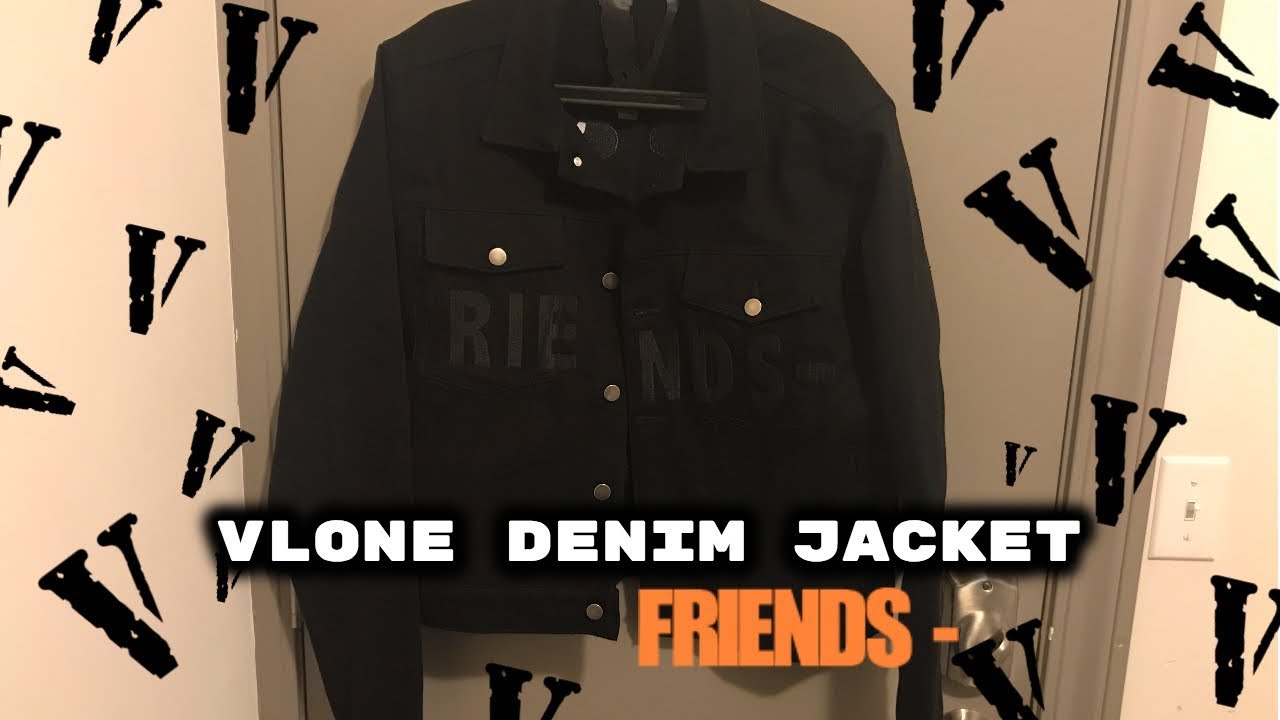 vlone jean jacket