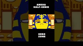 Ankha Half Genie Hero Zone #shorts #short #youtubeshorts #memes #meme #ankhazonememe