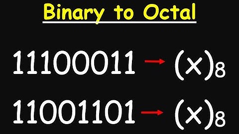 Binary to Octal Conversion In Hindi | How to Convert Binary to Octal By Rohit Shanu - 2021