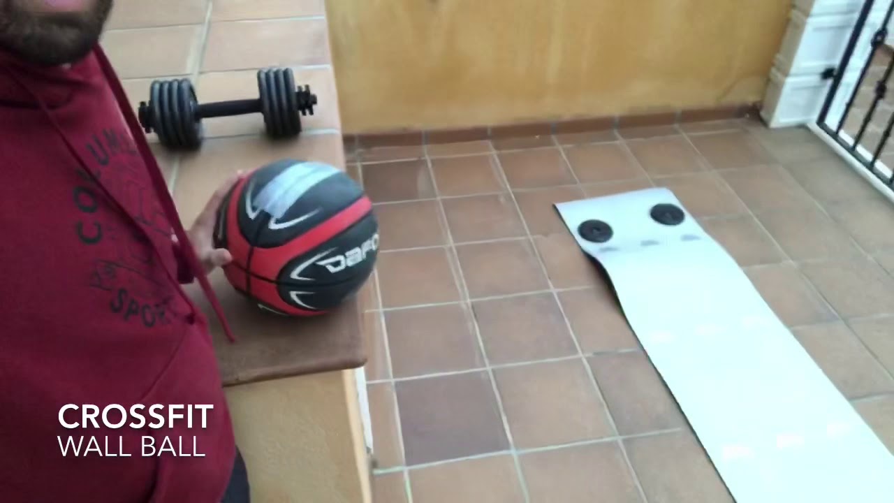 Wall ball Crossfit tutorial para hacer tu balón medicinal casero YouTube