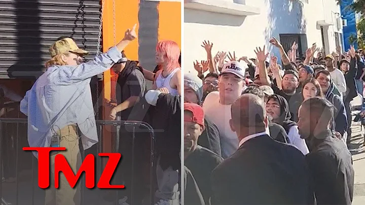 Fans Get Rowdy At Timothee Chalamet's 'Marty Supreme' Pop-Up  | TMZ