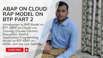 2. ABAP on Cloud  with RESTful Application Programming Model Training