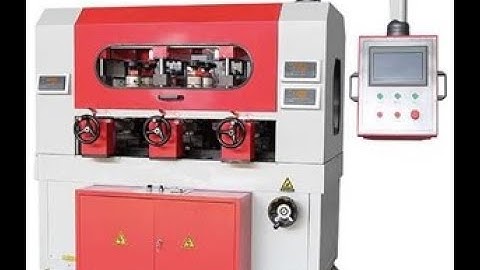 Five axis CNC Rolling compound machine - thermal break aluminium profile Machine