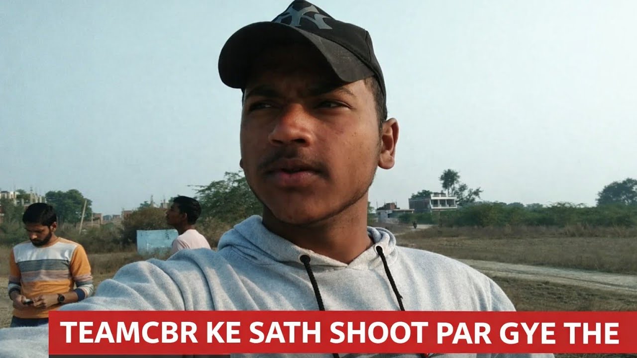 Teamcbr ke sath shoot par gye the