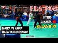 B Putri JATENG Nadia VS DKI Safira PRA PON Semi Final Pencak silat