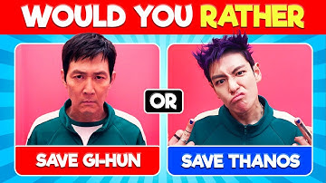 Would You Rather SQUID GAME 2 🦑 🎲 Hardest Choices Ever 🔥