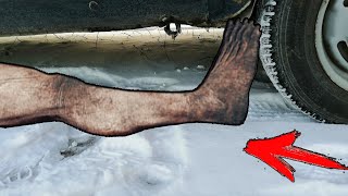 crushing crunchy \& soft things by car experiment car vs plastic foot